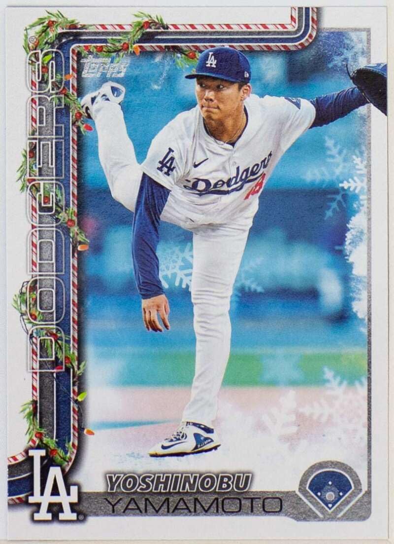 ヴァイスシュヴァルツ yamamoto Amazon.com: 2025 Topps Holiday #H159 Yoshinobu Yamamoto Los
